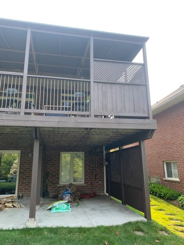 Deck Revitalize team completing outdoor restoration project 4